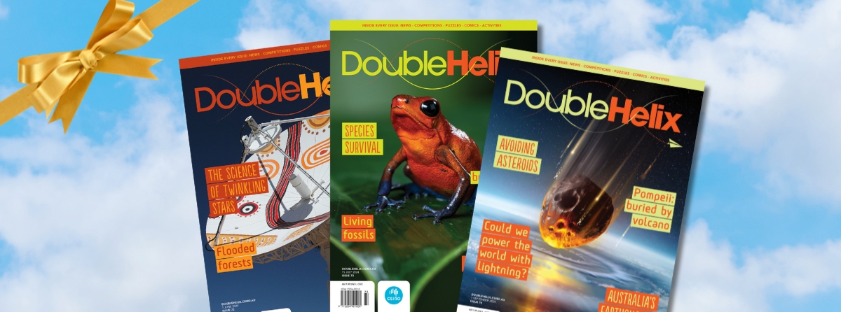 Give the gift that keeps giving, with a discount subscription to Double Helix